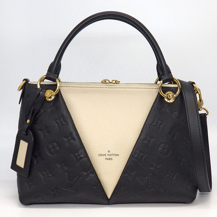 ルイ・ヴィトン Louis Vuitton ハンド/ショルダーバッグ Vトート BB M44418 2019年製 ノワール モノグラム・アンプラント レザー 【中古】