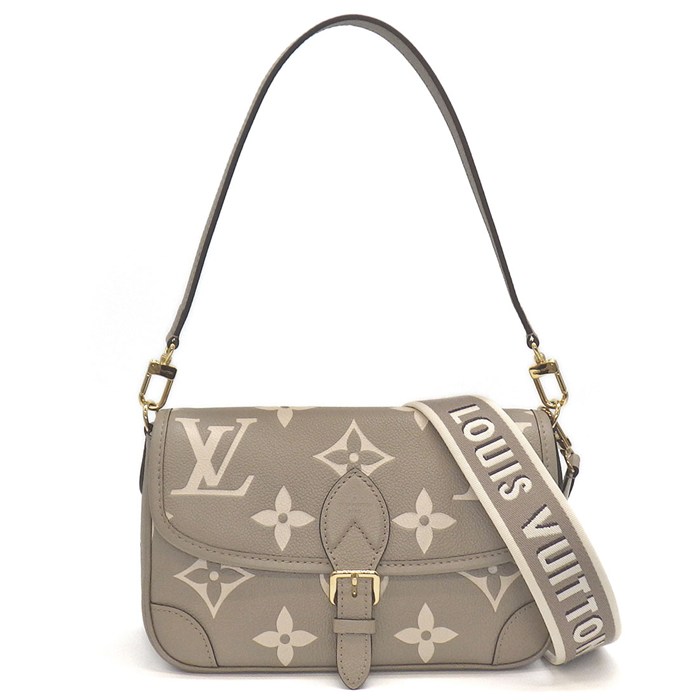 ルイ・ヴィトン Louis Vuitton ハンド/ショルダーバッグ ディアヌ M46583 トゥルトレール/クレーム モノグラム・アンプラント 【中古】
