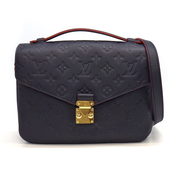 ルイ・ヴィトン Louis Vuitton ショルダーバッグ ポシェット・メティス MM M44071 マリーヌルージュ モノグラム・アンプラント 【中古】