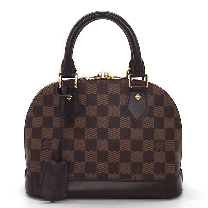 ルイ・ヴィトン Louis Vuitton ハンドバッグ/ショルダーバッグ アルマ BB N40606 2019年製 ダミエ・エベヌ キャンバス レザー 【中古】
