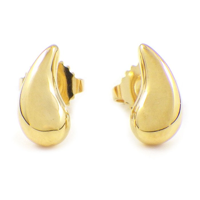 ティファニー Tiffany & Co. ピアス ティア ドロップ K18YG 【中古】