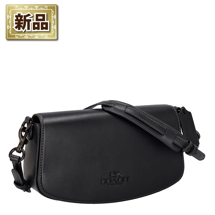 【新品】コーチ COACH ショルダーバッグ アンドレア CT768 JIBLK 2025 SS ブラック リファインド カーフレザー ブラック金具
