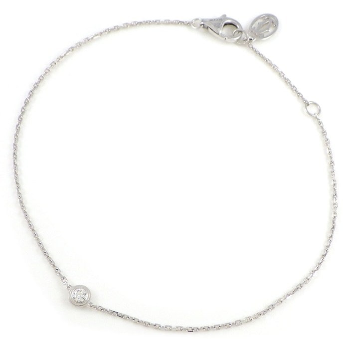カルティエ Cartier ブレスレット ダムール XS ディアマン レジェ B6045517 ダイヤモンド 0.04ct K18WG 【中古】