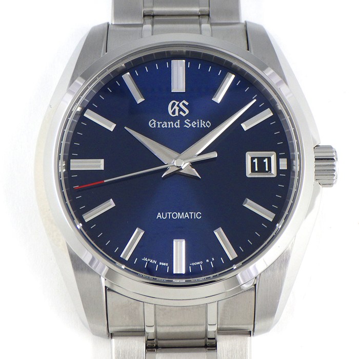 グランドセイコー Grand Seiko 腕時計 ヘリテージコレクション メカニカル SBGR321/9S65-00V0 60周年記念モデル 2500本限定 デイト サンレイ グランドセイコーブルー文字盤 SS 自動巻き 【箱・保付き】 【中古】