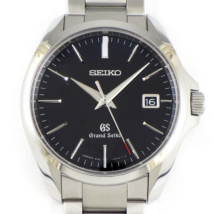 グランドセイコー Grand Seiko 腕時計 SBGX083/9F62-0AG0 マスターショップ限定 ブラック文字盤 デイト SS クオーツアナログ 【箱・保付き】 【中古】