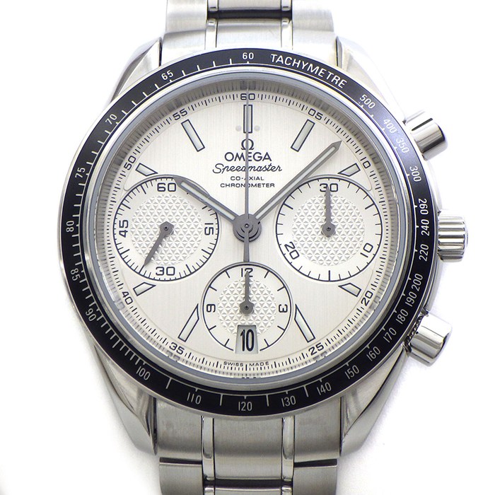 オメガ 自動巻きクロノグラフ シルバー OMEGA オメガ スピードマスター デイト クロノグラフ 自動巻 98