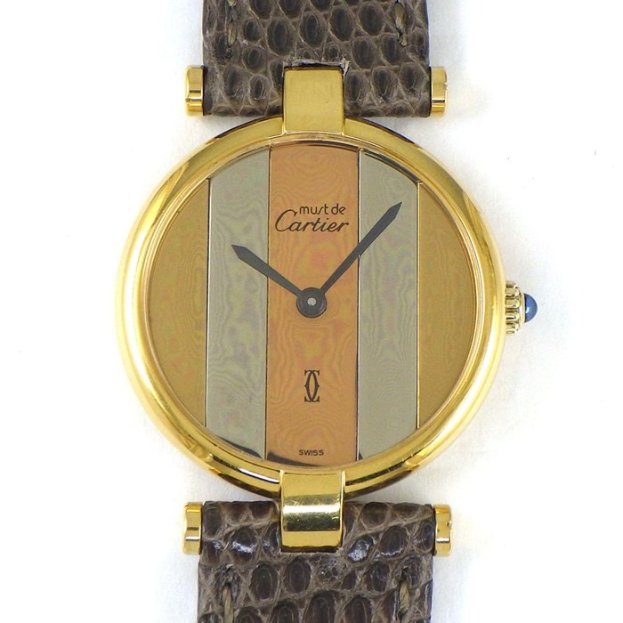 Cartier（カルティエ）マストヴァンドーム/ヴェルメイユ/ストライプ