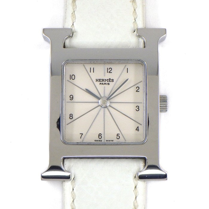 HERMES スクエア時計 ブラウンレザー 楽天市場】スクエア（ブランドエルメス）（腕時計）の通販