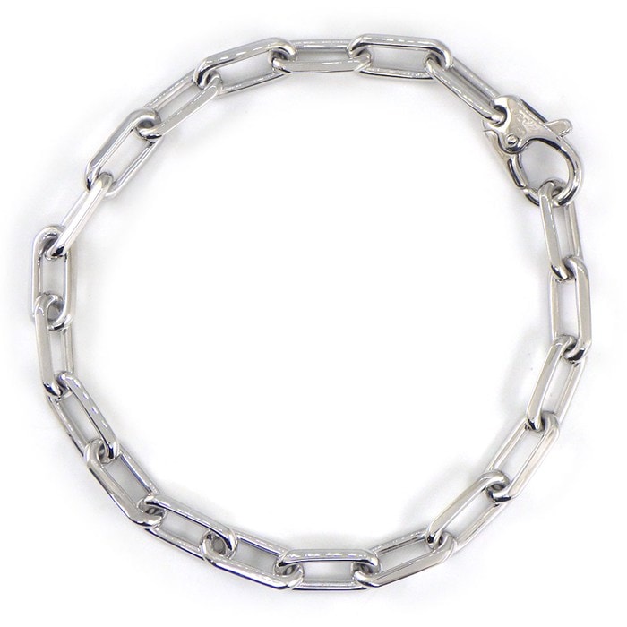 カルティエ Cartier ブレスレット サントス チェーン K18WG 【中古】