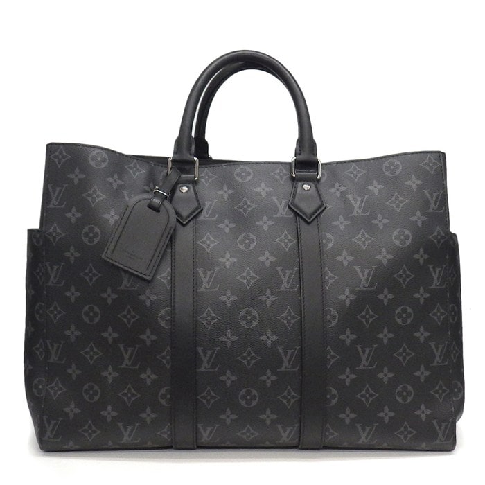 ルイ・ヴィトン LOUIS VUITTON トートバッグ/ビジネスバッグ サックプラ 24H M46451 モノグラム・エクリプス レザー シルバー金具 【中古】