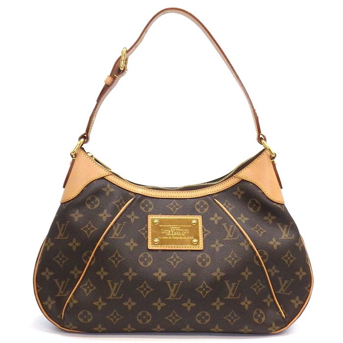 ルイ・ヴィトン LOUIS VUITTON ハンドバッグ/ショルダーバッグ テムズ GM M56383 2011年製 モノグラム キャンバス ベージュレザー 【中古】