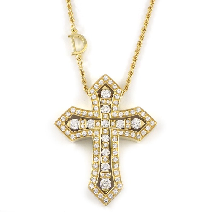 ダミアーニ DAMIANI】チャーム ペンダントトップ ベル エポック クロス
