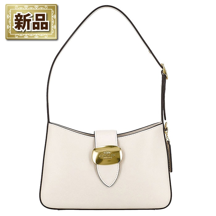 【新品】コーチ COACH ショルダーバッグ エライザ CP004 IMCHK 2025 SS チョーク リファインド カーフレザー ゴールド金具