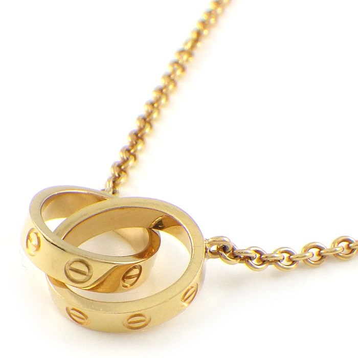 カルティエ Cartier ネックレス ラブ B7212400 ベビーラブ K18YG 【中古】