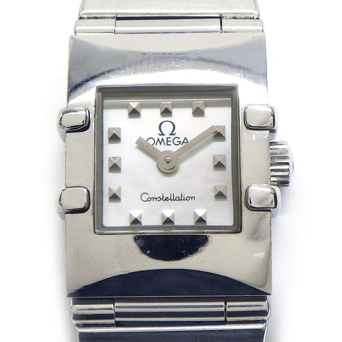 オメガ OMEGA 腕時計 コンステレーション 1531.71 スクエア ホワイトシェル文字盤 SS クオーツアナログ 【中古】
