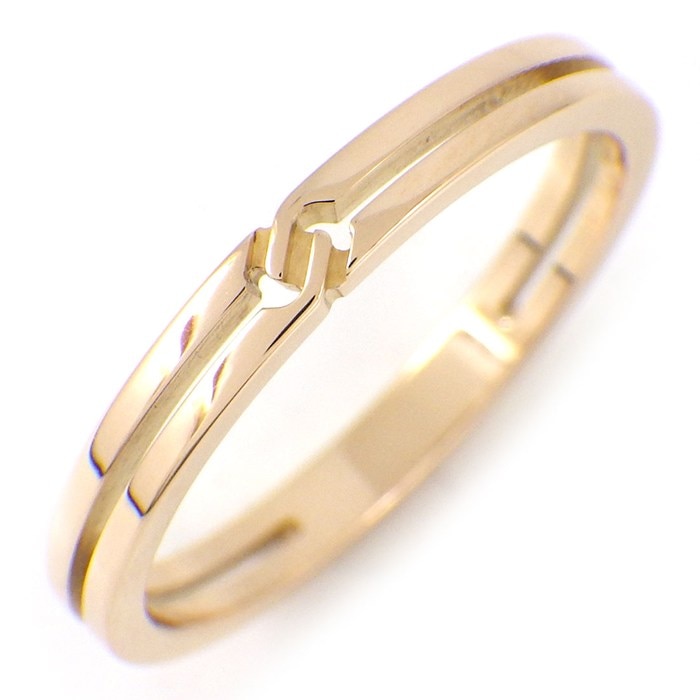  グッチ GUCCI リング インフィニティ K18PG 9号 / #9 【中古】