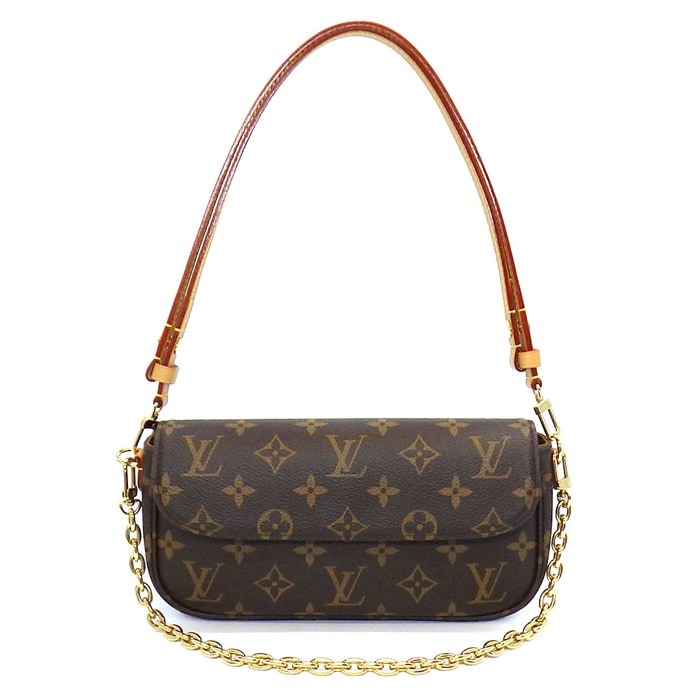 ルイ・ヴィトン LOUIS VUITTON ショルダーバッグ ウォレット オン チェーン アイビー M81911 モノグラム キャンバス レザー 【中古】