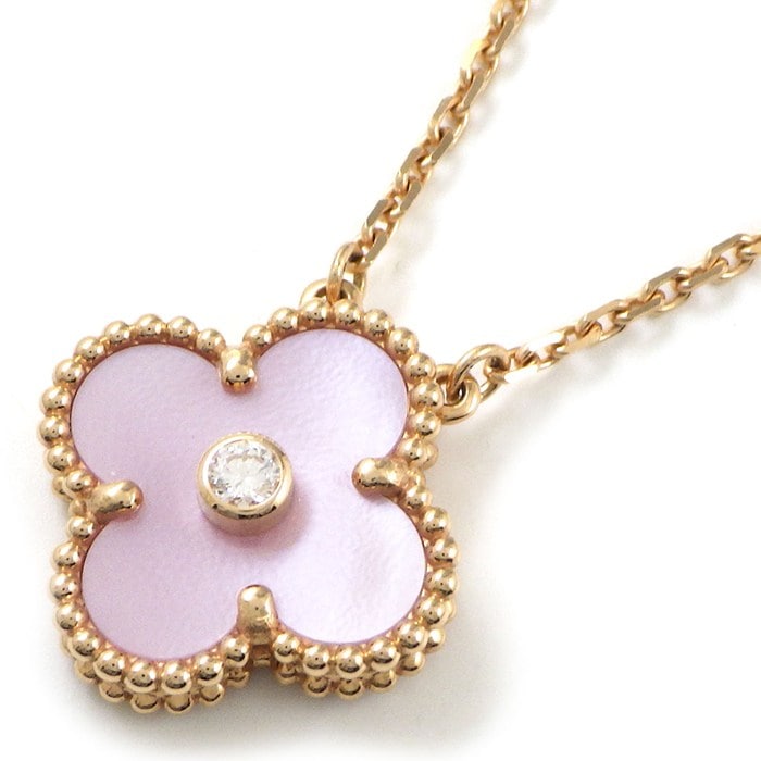 ルビー ダイヤモンド】 ブローチ クローバー モチーフ ミステリー