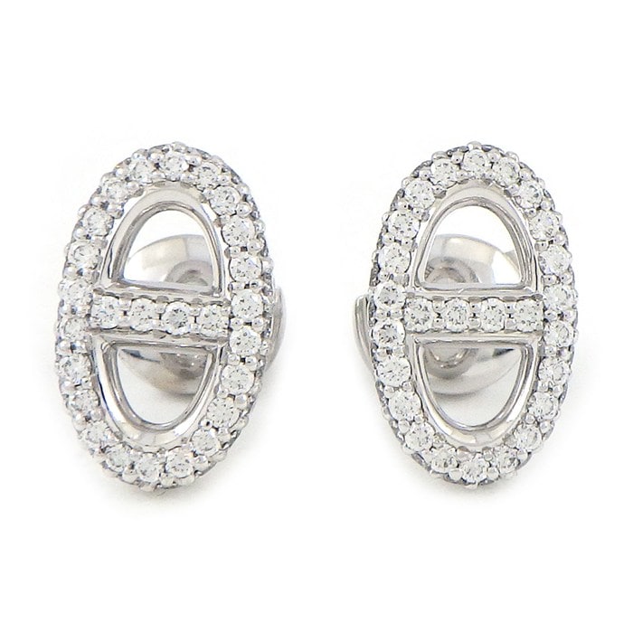 クリスチャンディオール Christian Dior ピアス CDロゴ スウィング