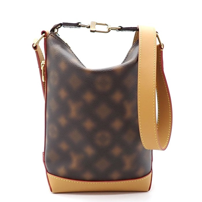 ルイ・ヴィトン LOUIS VUITTON ショルダーバッグ ホーボー クルーザー PM M46241 ディスイズノット モノグラム キャンバス レザー 【中古】