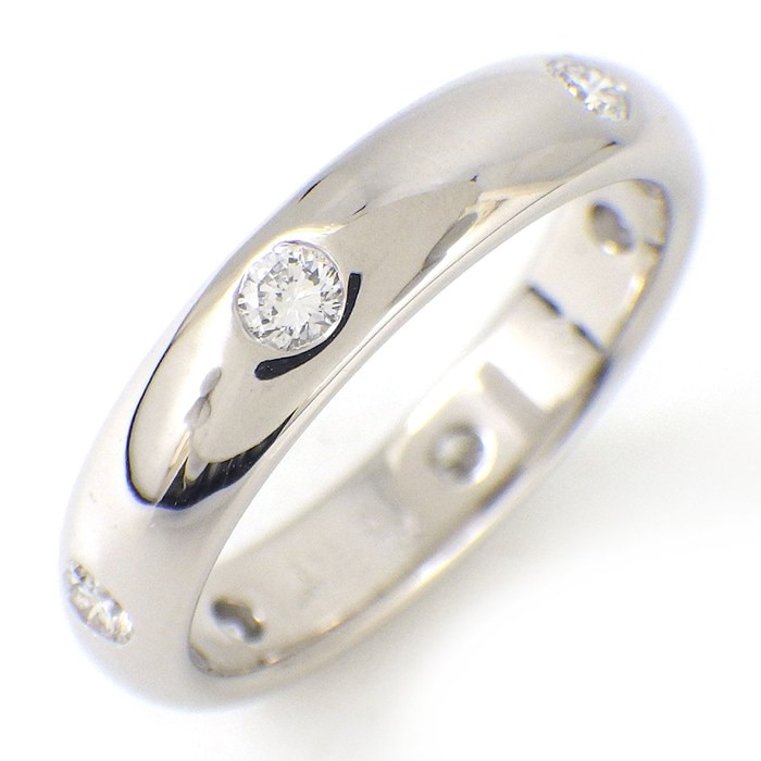 カルティエ Cartier リング ステラ 6ポイント ダイヤモンド K18WG 9.5号 / #50 【中古】