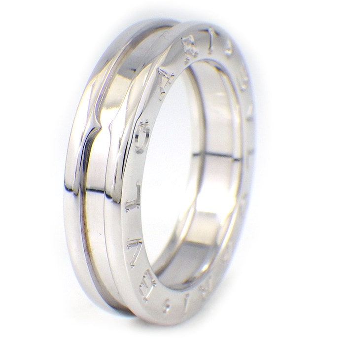ブルガリ BVLGARI リング B-zero1 ビーゼロワン XS 336022 1バンド K18WG 12号 / #52 【中古】