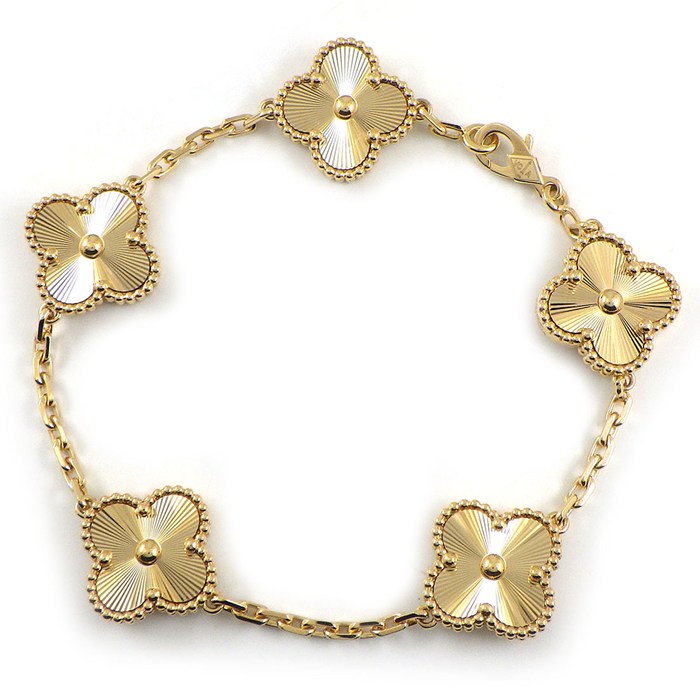 カルティエ Cartier】ブレスレット 2C C2 オールアエシアエール K18YG