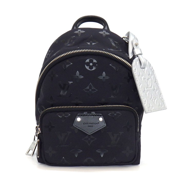 ルイ・ヴィトン LOUIS VUITTON バックパック パームスプリングス MINI M11780 ポーラーナイト モノグラムナイロン レザー 【中古】