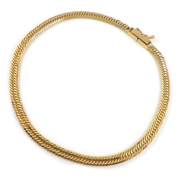 ブレスレット 喜平 キヘイ 5.1g 12面トリプル K18YG 【中古】