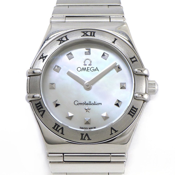 オメガ OMEGA 腕時計 コンステレーション 1571.71.00 ホワイトシェル文字盤 SS クオーツアナログ 【中古】