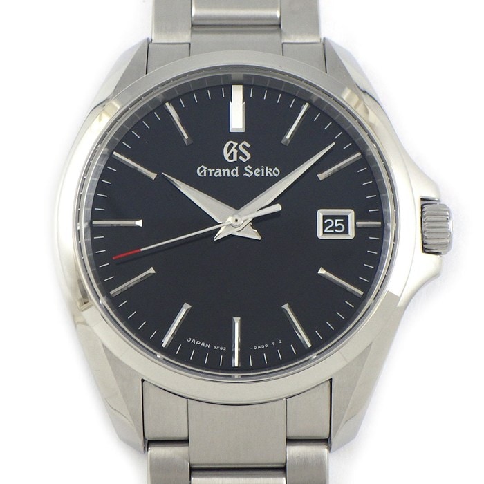 グランドセイコー Grand Seiko 腕時計 SBGX283/9F62-0AG0 マスターショップ限定 ブラック文字盤 デイト SS クオーツアナログ 【中古】