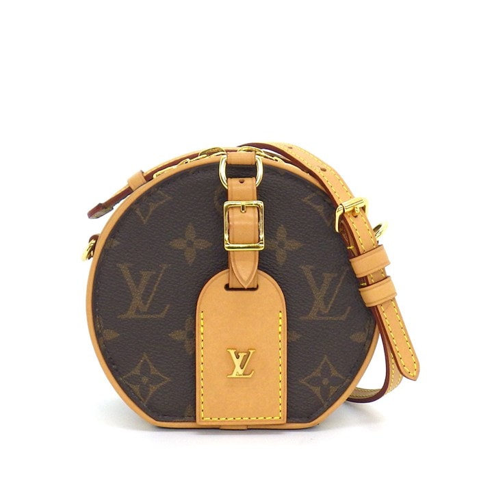 ルイ・ヴィトン LOUIS VUITTON ショルダーバッグ ミニ ボワット シャポー M44699 モノグラムキャンバス レザー ゴールド金具 【中古】