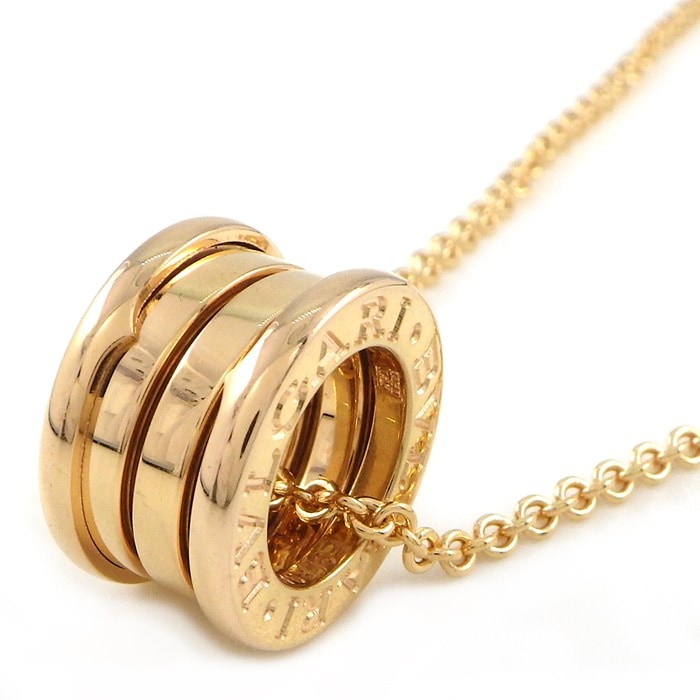 ブルガリ BVLGARI ネックレス B-zero1 ビーゼロワン 335924 K18PG 【箱・保付き】 【中古】