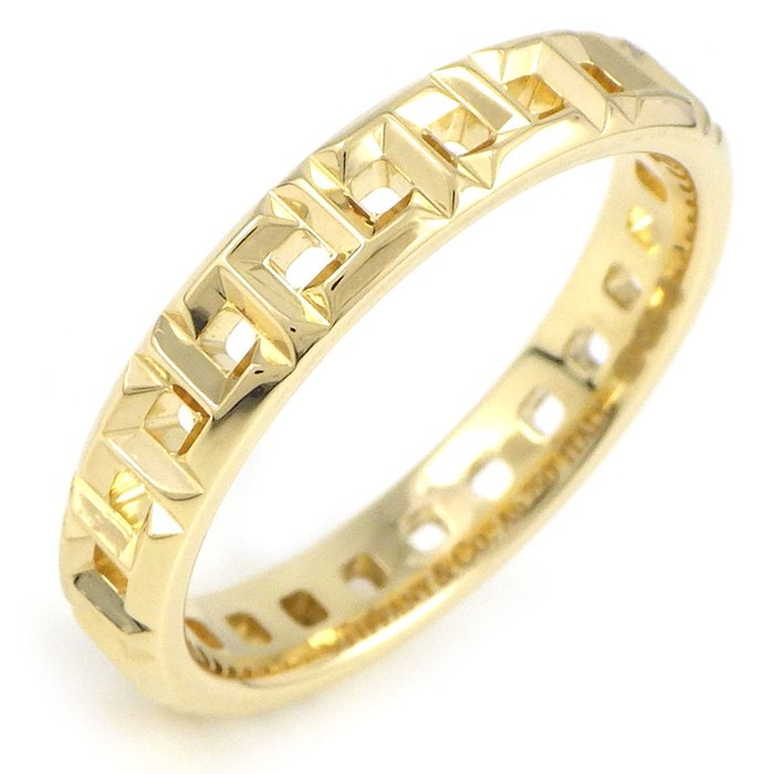 ティファニー Tiffany & Co. リング Tトゥルーナロー 62507845 K18YG 10号 【中古】