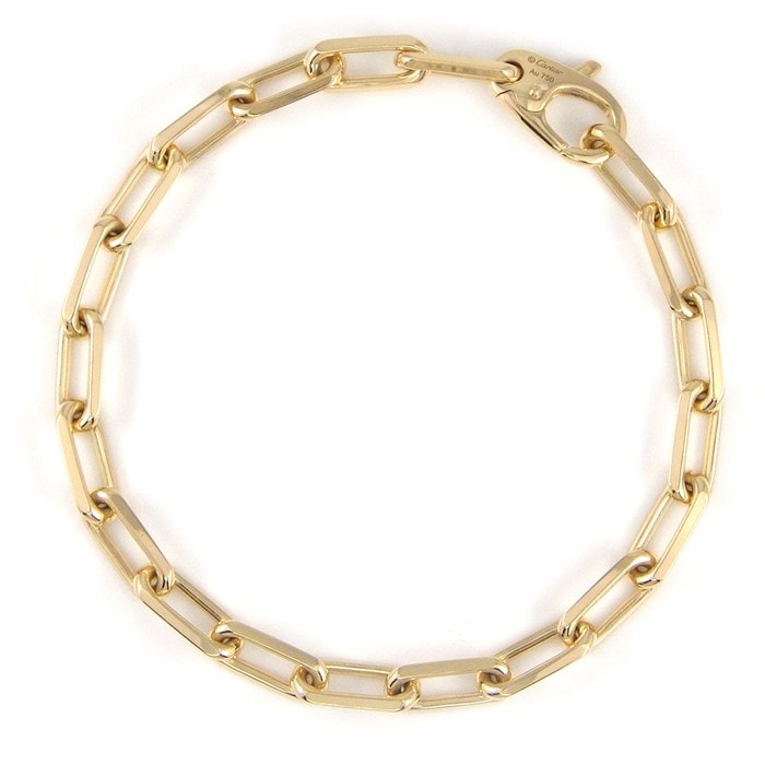 カルティエ Cartier ブレスレット サントス ミディアム B6021300 K18YG 【箱・保付き】 【中古】