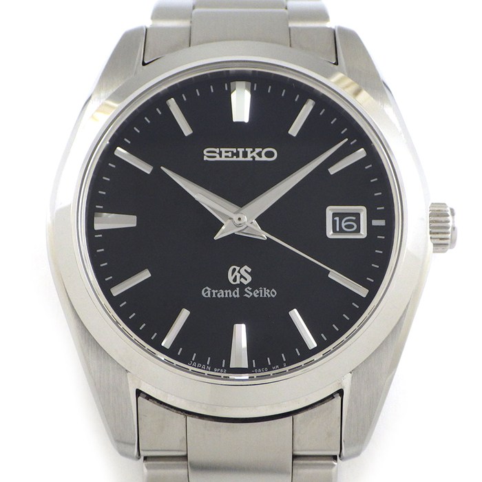 グランドセイコー Grand Seiko 腕時計 ヘリテージコレクション SBGX061/9F62-0AB0 ブラック文字盤 デイト SS クオーツアナログ 【中古】