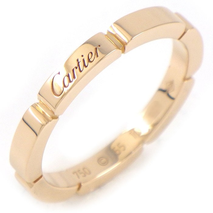 カルティエ Cartier リング マイヨンパンテール B4079955 K18PG 14.5号 / #55 【中古】