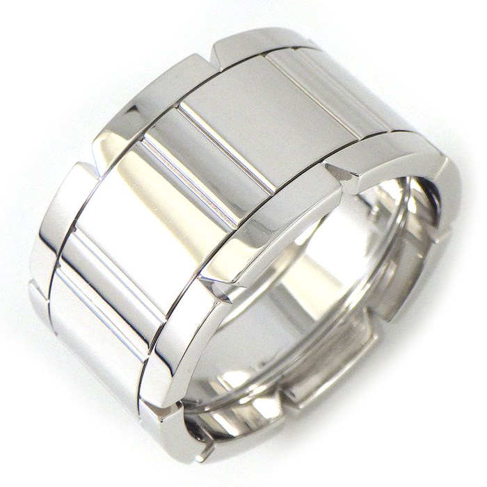 カルティエ Cartier リング タンク フランセーズ LM K18WG 21号 / #61 【中古】