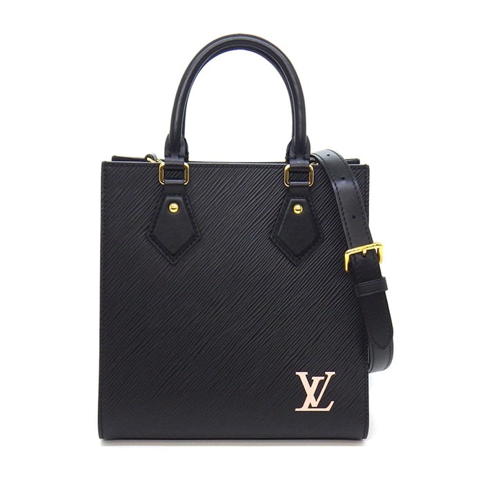 ルイ・ヴィトン LOUIS VUITTON ハンドバッグ サックプラ BB M20958 ブラック エピレザー スムースレザー モノグラムキャンバス 【中古】