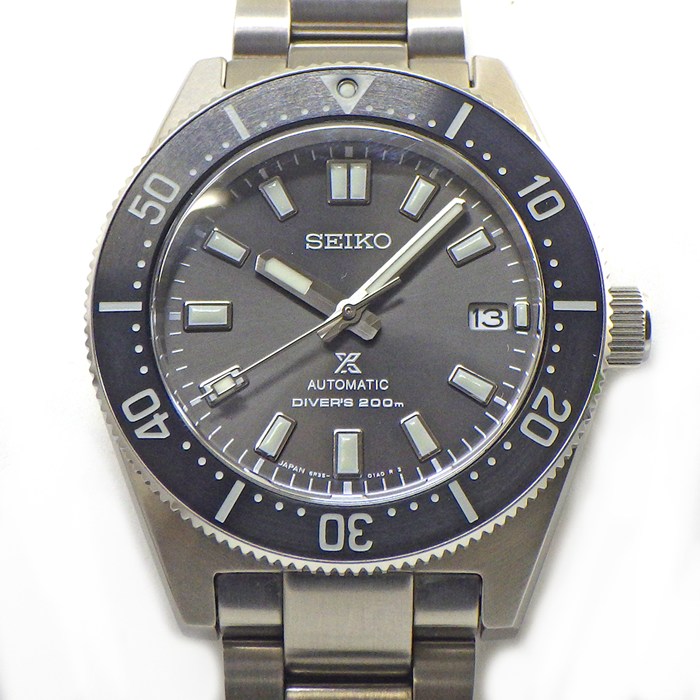 セイコー SEIKO 腕時計 プロスペックス ダイバー スキューバ SBDC101/6R35-00P0 デイト 夜光インデックス 夜光針 回転ベゼル チャコールグレー文字盤 SS 自動巻き 【箱・保付き】 【中古】