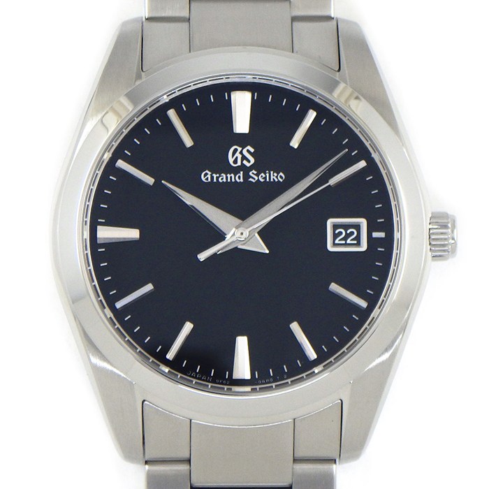 グランドセイコー Grand Seiko 腕時計 ヘリテージコレクション SBGX261/9F62-0AB0 ブラック文字盤 デイト SS クオーツアナログ 【箱・保付き】 【中古】