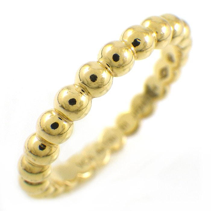 ヴァンクリーフ＆アーペル Van Cleef & Arpels リング ペルレゴールドパール ミディアム VCARO3Y551 K18YG 10.5号 / #51 【箱・保付き】 【中古】