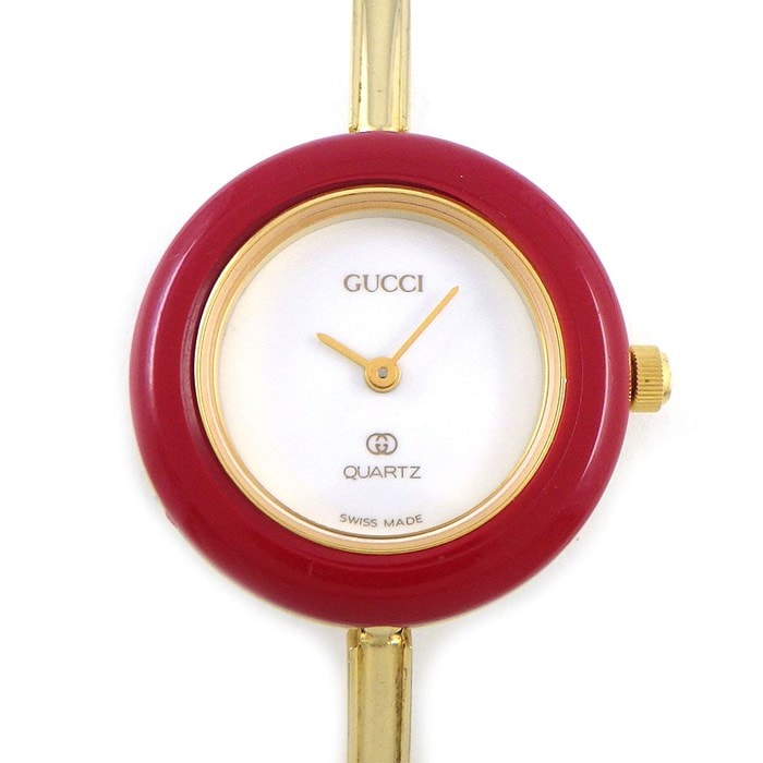 グッチ GUCCI 腕時計 チェンジベゼル 1100-L マルチカラーベゼル 全11