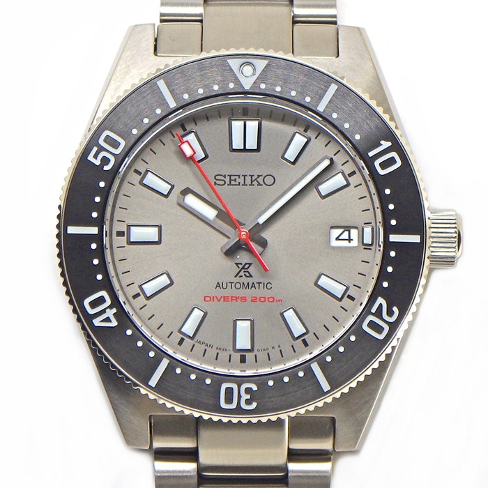 セイコー SEIKO 腕時計 プロスペックス 大谷翔平 2023限定モデル SBDC191/6R35-02W0 1700本限定 デイト 夜光インデックス 夜光針 回転ベゼル グレー文字盤 SS 自動巻き 【中古】
