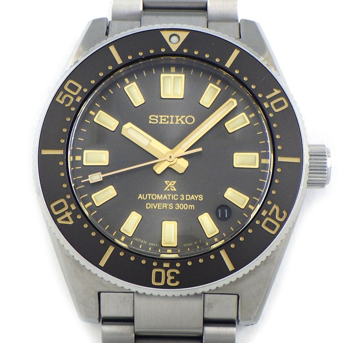 セイコー SEIKO 腕時計 プロスペックス メカニカルダイバーズ SBDC199/6R55-00G0 100周年記念 スペシャルエディションモデル チャコールグレー文字盤 SS 自動巻き 【箱・保付き】 【中古】
