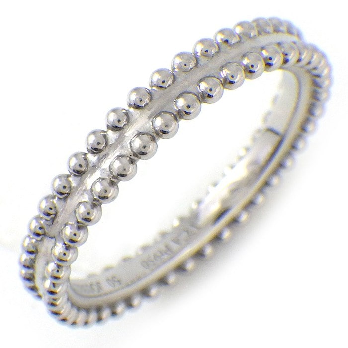 ヴァンクリーフ＆アーペル Van Cleef & Arpels リング エステル マリッジ VCARN59B50 PT950 10号 / #50 【箱・保付き】 【中古】
