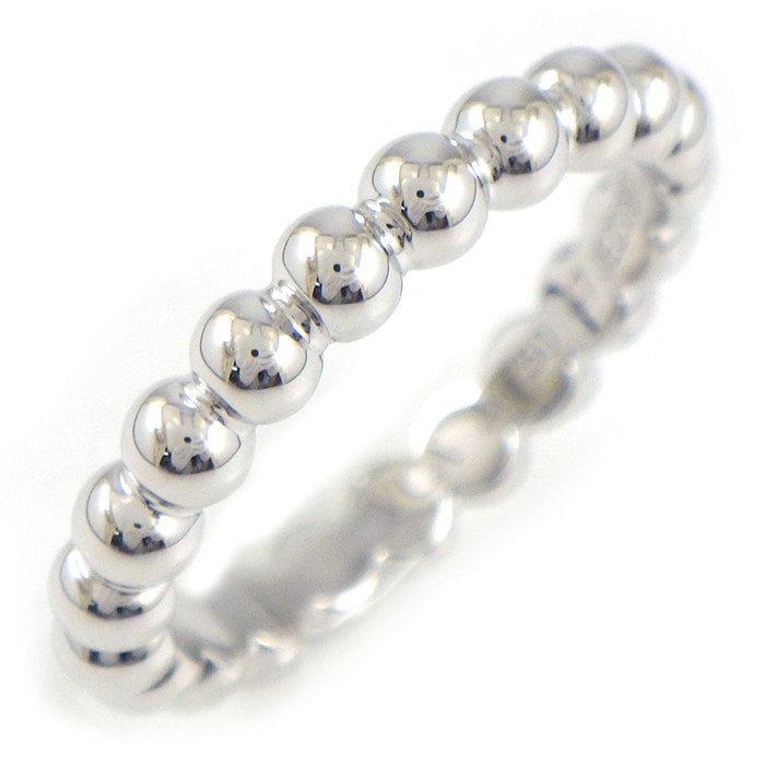  ヴァンクリーフ＆アーペル Van Cleef & Arpels リング ペルレ ゴールドパール ミディアム VCARN9PC00 K18WG 7号 / #47 【中古】