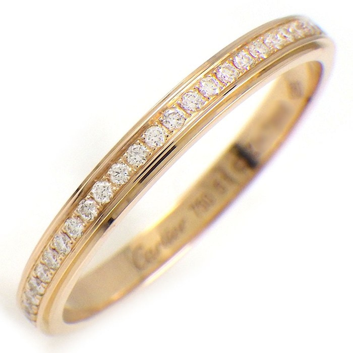 カルティエ Cartier リング ダムール ウェディング B4093551 フルエタニティ K18PG 10.5号 / #51 【中古】