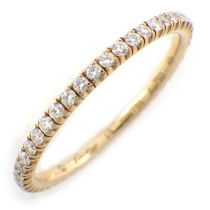 カルティエ Cartier リング エタンセル B4212049 フルエタニティ ダイヤモンド K18YG 8.5号 / #49 【中古】