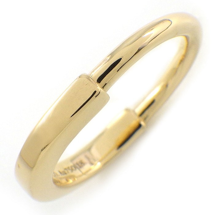  ティファニー Tiffany & Co. リング ロック 72346319 K18YG 11号 【中古】